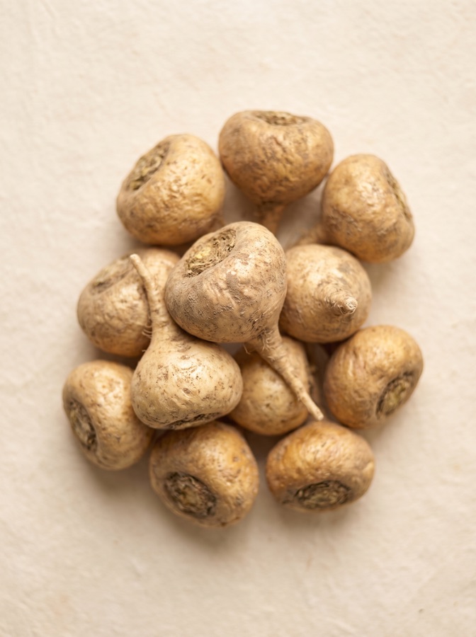 Radici di maca peruviana